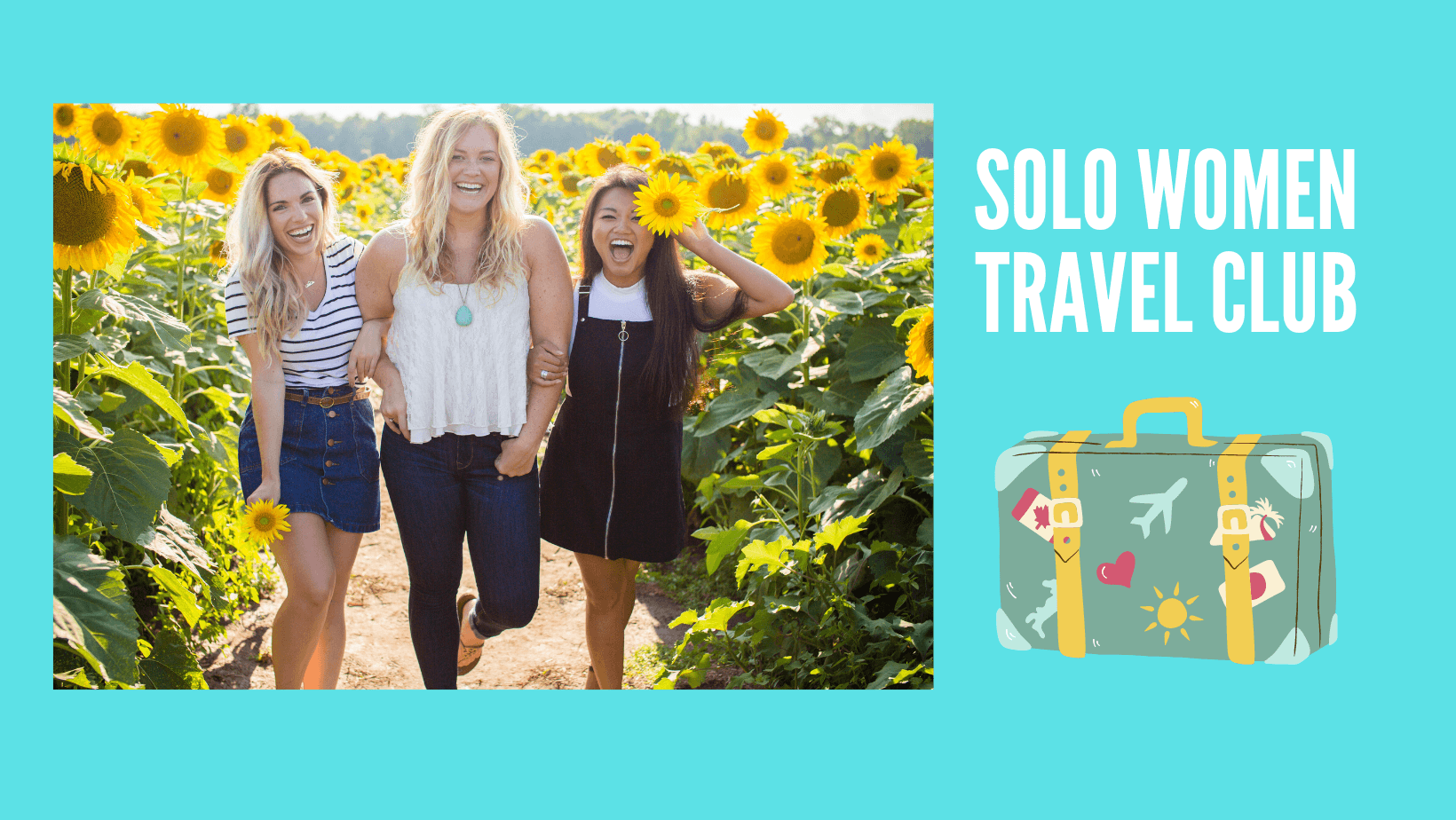 Solo Women Travel Club - background banner